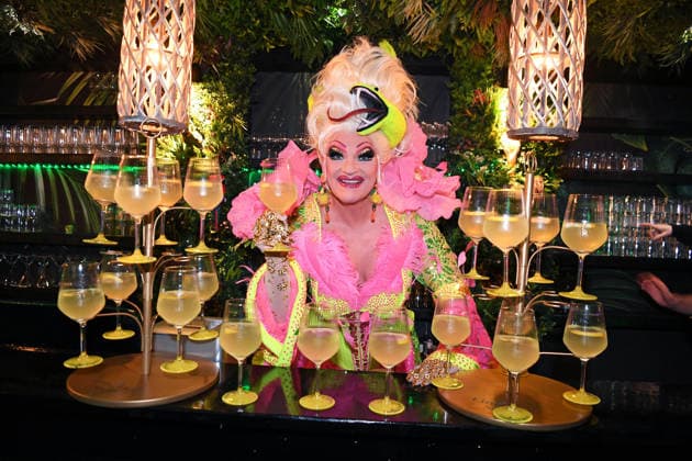 Opening of the Olivia Jones jungle bar in Hamburg