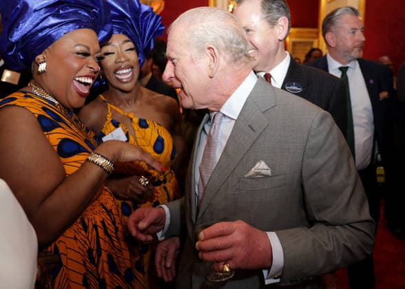 Royals, King Charles III meets representatives of ethnic minorities in London