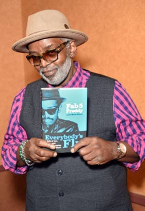 Fab 5 Freddy presents book in Atlanta