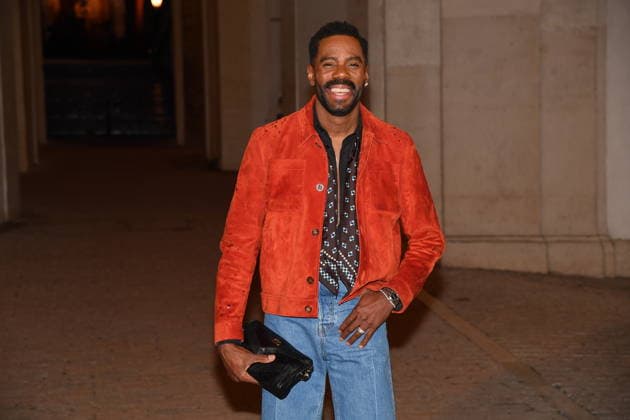 Guests at the Valentino fashion show in Rome