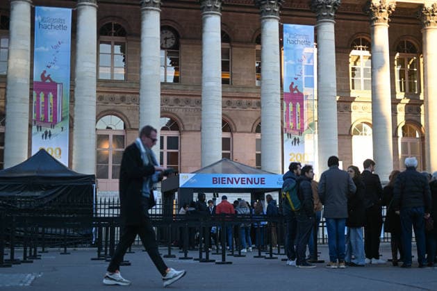 France, Les Grandes Rencontres Hachette Book Fair at the Palais Brongniart in Paris