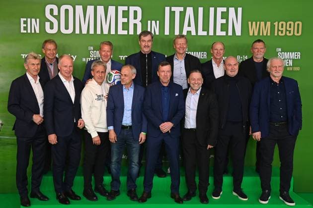 A summer in Italy World Cup 1990 Premiere in Munich