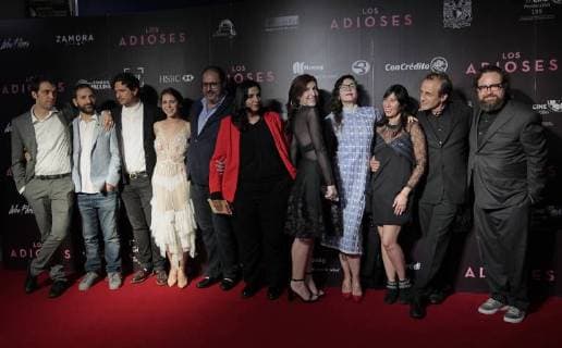 Film premiere Los Adioses in Mexico