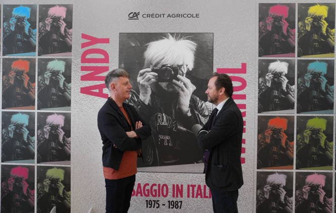 Andy Warhol exhibition in Milan