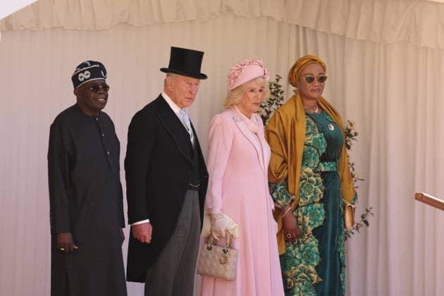 Royals, Members of the British Royal Family receive President of Nigeria Bola Ahmed Tinubu