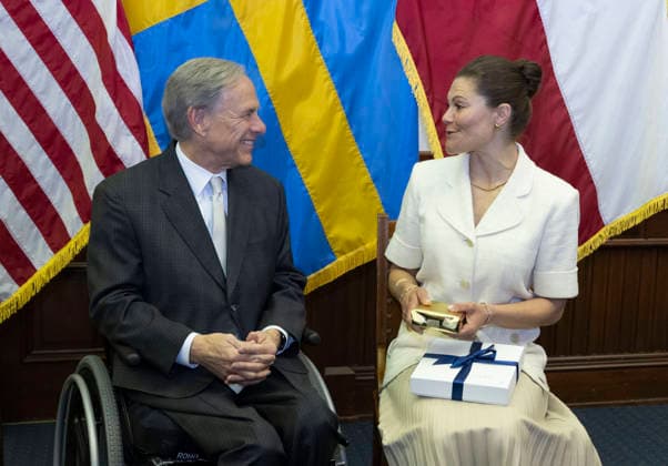 Royals, Victoria of Sweden as a guest in Austin