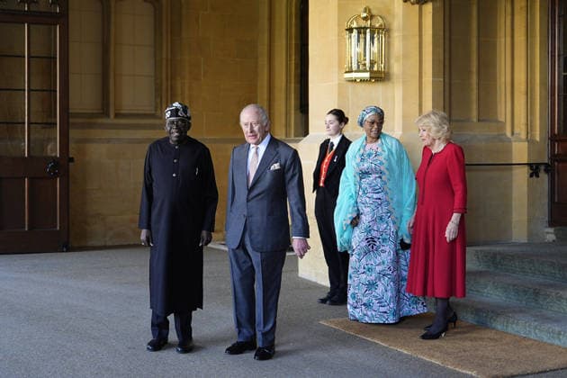 Great Britain, King Charles III bids farewell to Bola Ahmed Tinubu