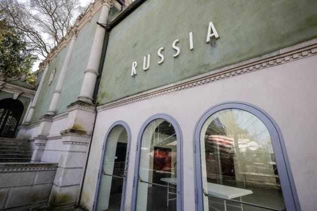 EU withdraws funds from Venice Art Biennale due to Russias participation, archive images