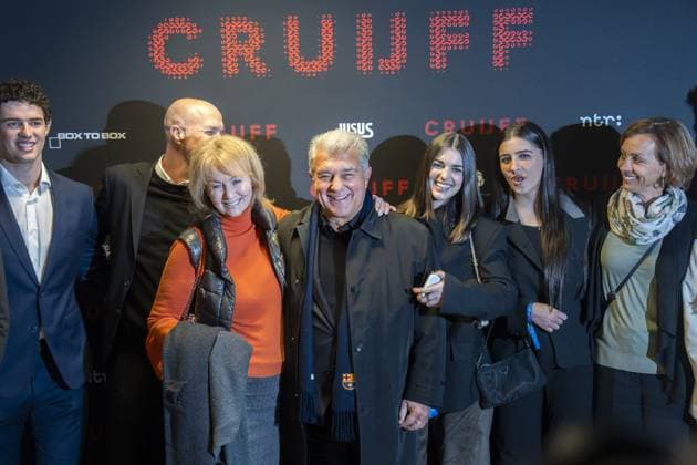 Cruijff premiere in Amsterdam