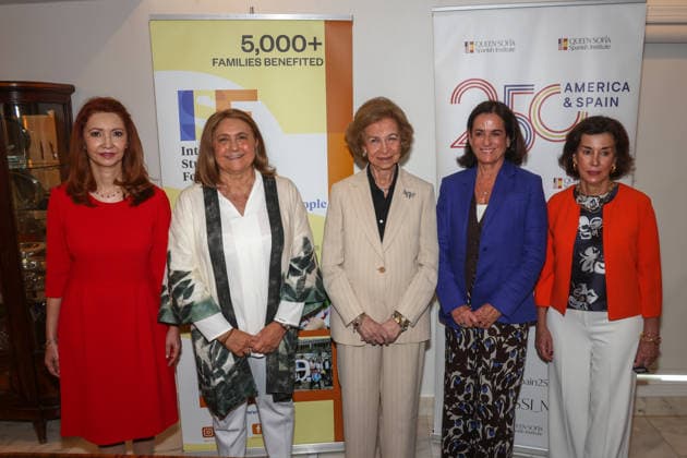 Royals, Miami, visit from Queen Sofia