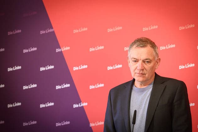 Left Party leader Jan van Aken steps down in June, archive images