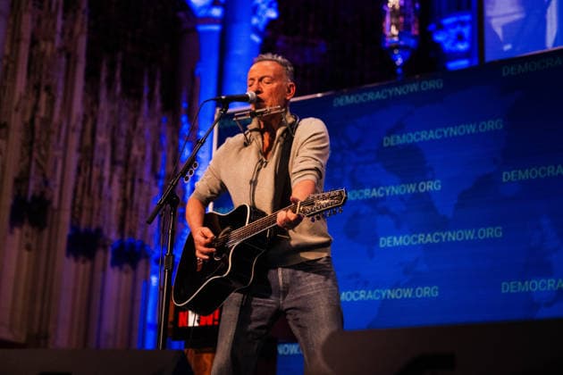 Celebrity, 30th anniversary of Democracy Now in New York