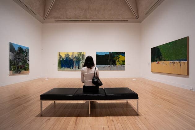 Arts, Hurvin Anderson exhibition at the Tate Britain in London