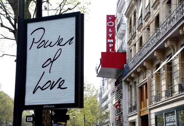 Music, posters announce Celine Dion concert series in Paris