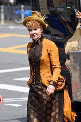 The Gilded Age filming in New York