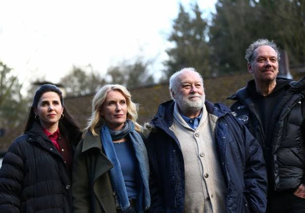 ARD Tatort Hannover - King in Yellow, photo shoot at the Sunderhof dementia village in Seevetal