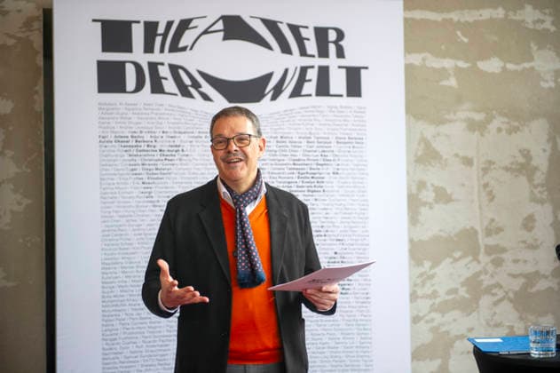 Arts, programme presentation of the theatre festival Theater der Welt in Chemnitz