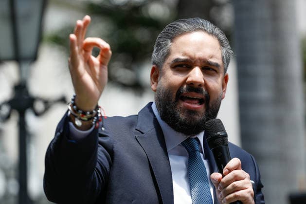 Nicolas Maduro Guerra speaks out on his fathers prison conditions - Stock photos