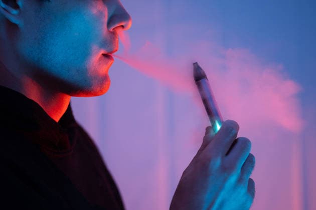 The number of adolescent smokers is rising, archive images