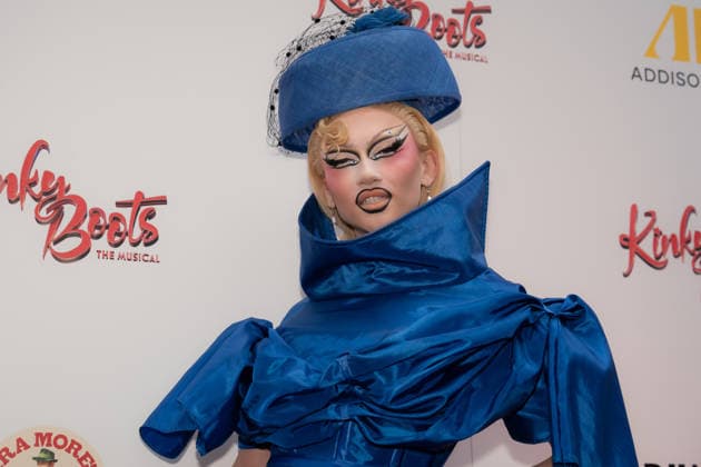 Red Carpet, guests at the Kinky Boots musical premiere in London