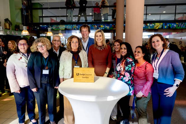 Royals, Queen Maxima of the Netherlands at the launch event of the GelijkGezond Foundation in Zoetermeer