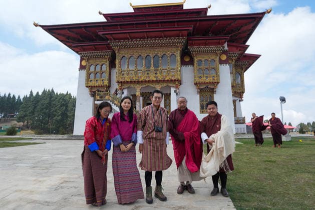 Royals, Bhutan, King Jigme Khesar Namgyel Wangchuck and Queen Jetsun Pema on a visit to eastern Bhutan