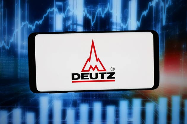 Kölner Deutz AG posts strong growth once again; stock and archive images