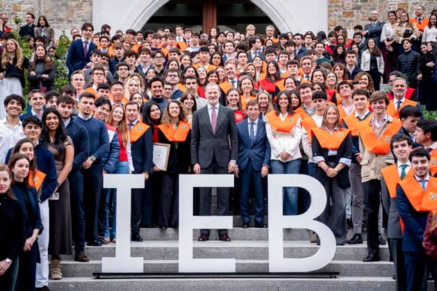 Royals, King Felipe of Spain opens new IEB university campus in Madrid