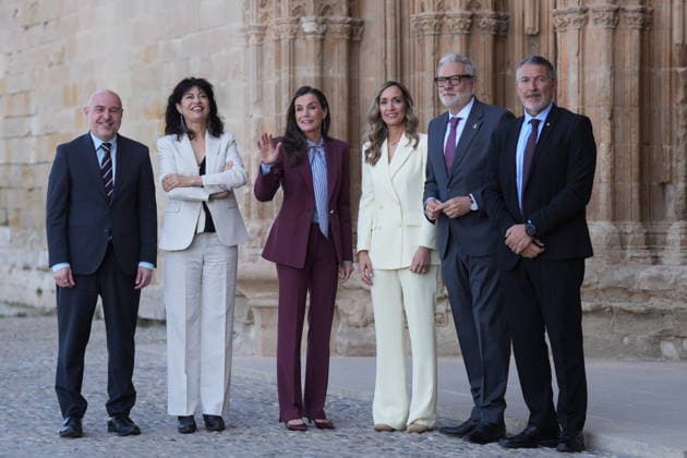 Royals, Queen Letizia of Spain meets businesswomen's association in Lleida