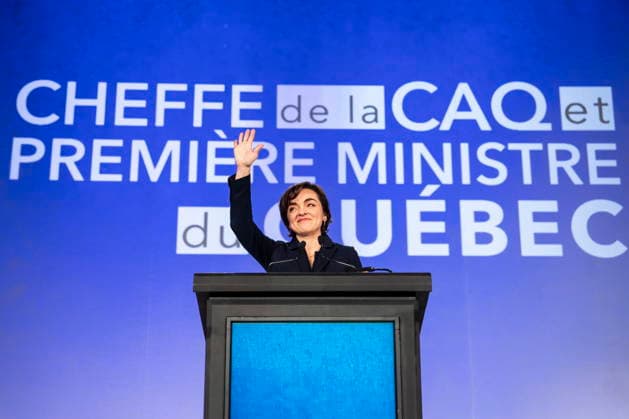 Canada, CAQ party conference in Drummondville