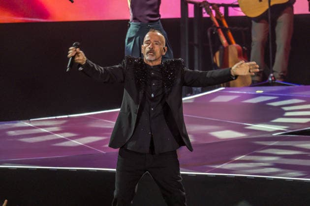 Music, Eros Ramazotti concert in Leipzig