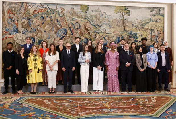 Royals, Queen Letizia of Spain receives UNHCR delegation in Madrid