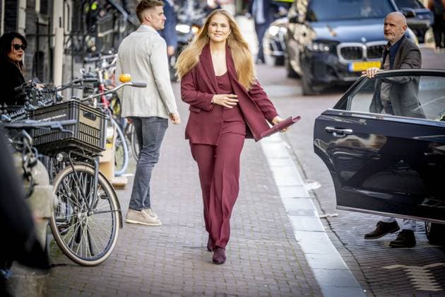 Royals, Netherlands, Princess Amalia visits Amsterdam