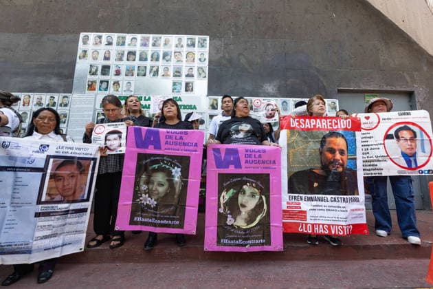 Mexico, press conference on the discovery of bone fragments in Mexico City