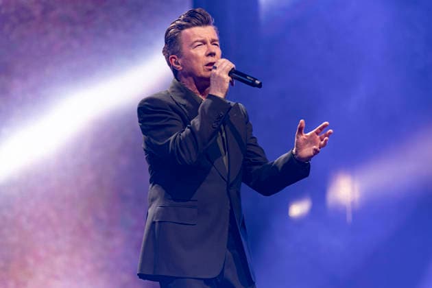 Music, Rick Astley concert in Manchester