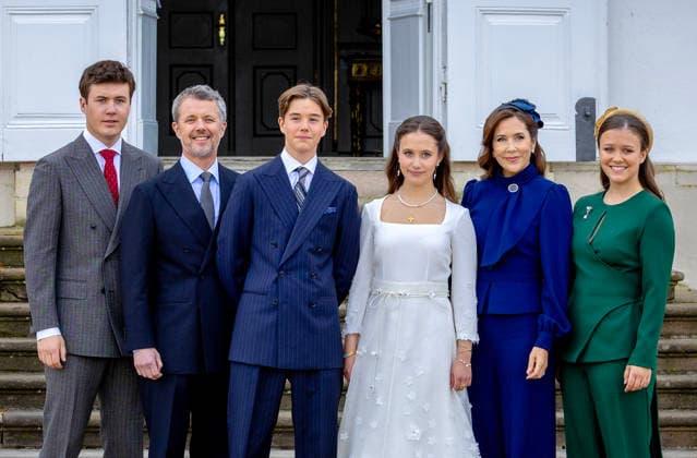 Royals, Denmark, Confirmation of Prince Vincent and Princess Josephine at Fredensborg Castle