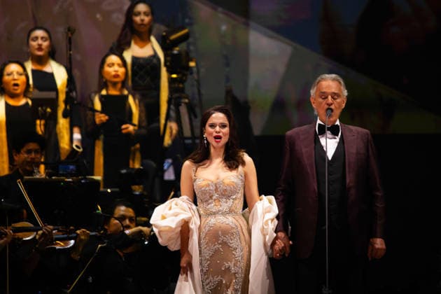 Music, Andrea Bocelli free concert in Mexico City
