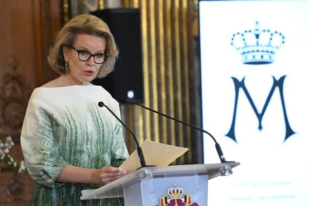 Royals, Queen Mathilde of Belgium presents the Queen Mathilde Prize in Brussels
