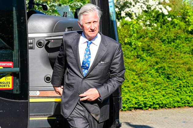 Royals, King Philippe of Belgium visits Wallonia and Flanders