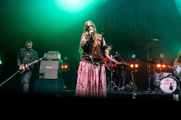 Music, Dry Cleaning concert in London