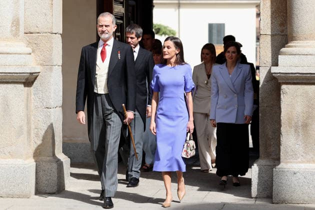 Royals, King Felipe and Queen Letizia award the 2025 Miguel de Cervantes Prize for Literature in Madrid