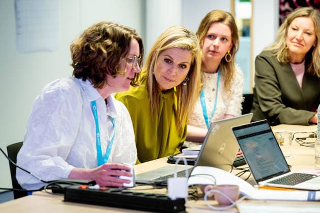 Royals, Queen Maxima of the Netherlands visits 1st National Hackathon for Unrecognised Diseases in Nijmegen