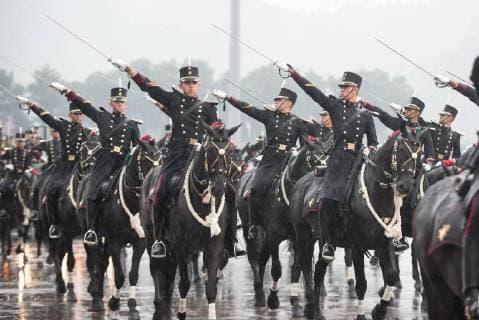 Mexico, Parade of the Military Academy
