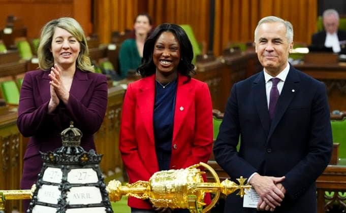 Canada, Mark Carney welcomes new MP Tatiana Auguste to Ottawa