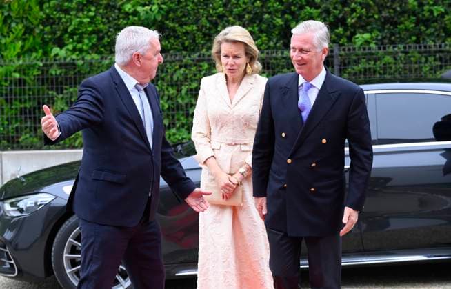 Royals, Belgium, King Philippe and Queen Mathilde visit Flemish Brabant