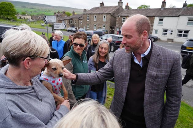 Royals, Prince William visits Yorkshire