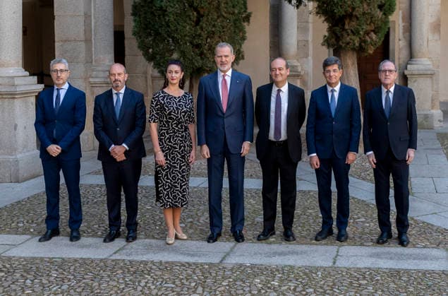 Royals, King Felipe of Spain at human rights award ceremony in Alcala de Henares