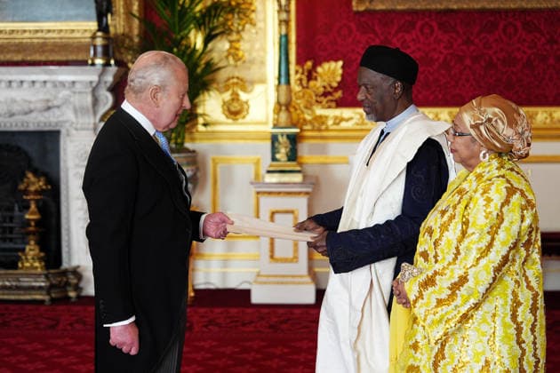 Royals, King Charles III audience at Buckingham Palace in London
