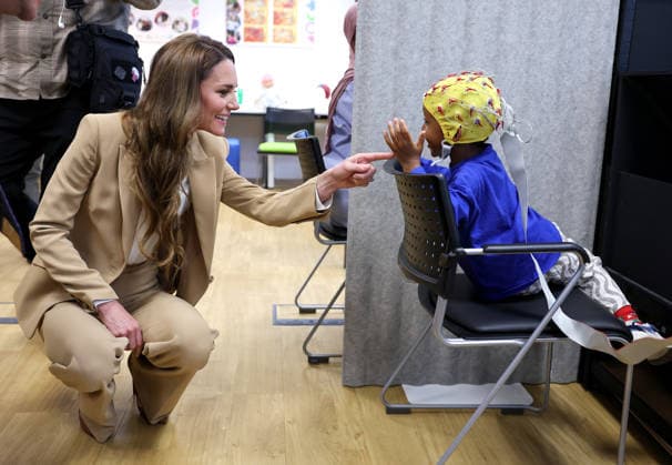 Royal, Princess Kate of Great Britain visits The Royal Foundation Centre in London