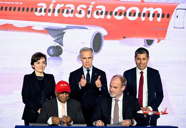 Canada, AirAsia orders 150 Airbus A220s from the Airbus plant in Mirabel